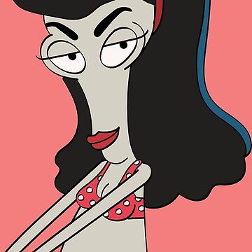 Artwork thumbnail, American Dad Roger Roslyn Tattoo by olivia-krig