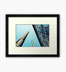 White Bay Framed Print