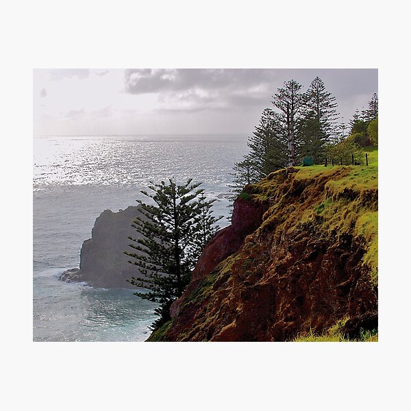 Norfolk Island, Open Coast, Australia Photographic Print