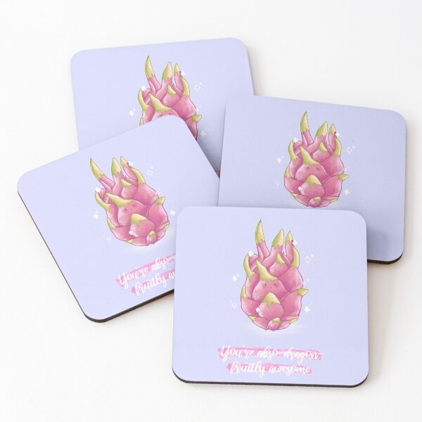 Item preview, You're abso-dragon-fruitly awesome dragonfruit pun card designed and sold by AliciaBarten.