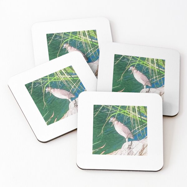Item preview, BLUE HERON AROUND LAKE designed and sold by JAYMILO.