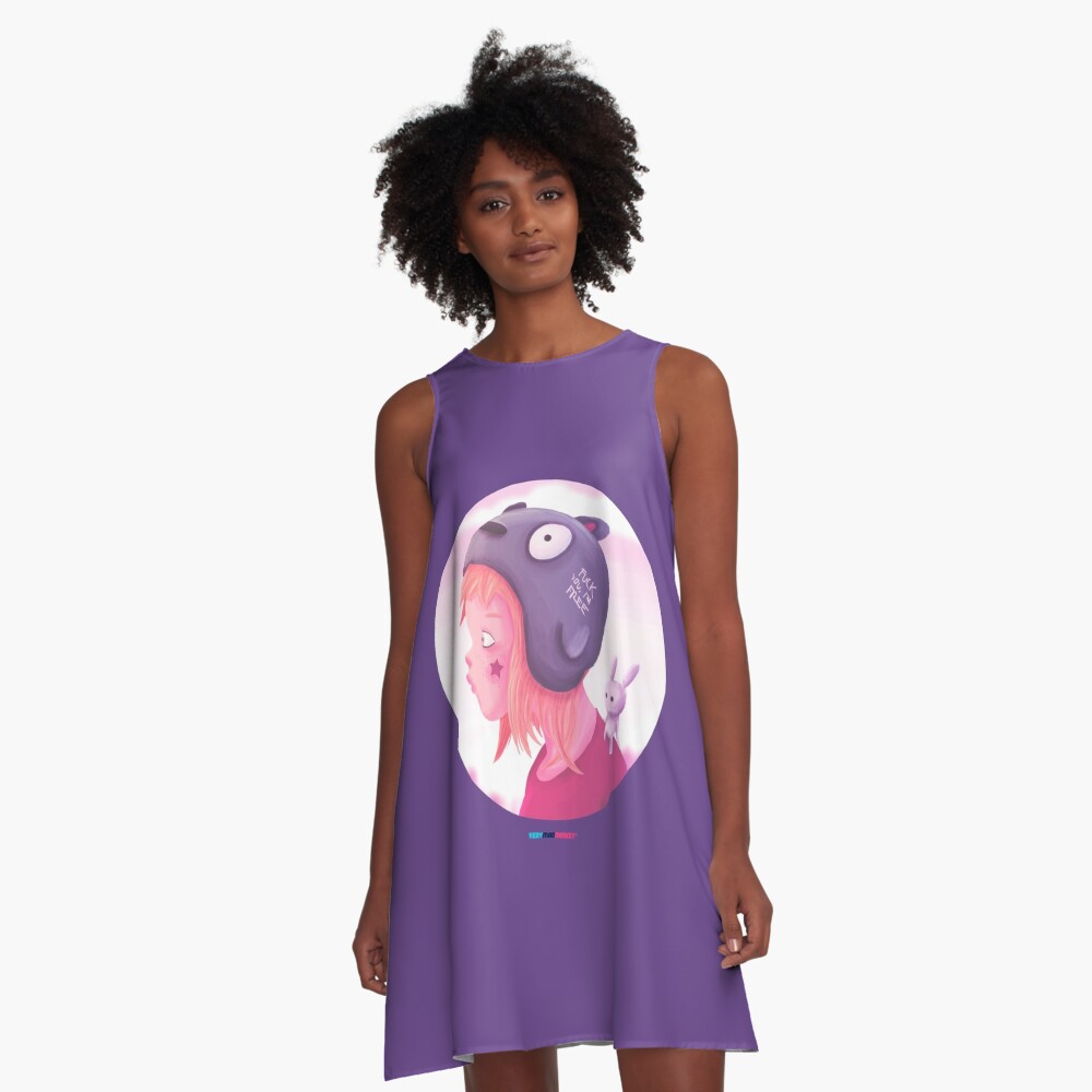 I'm Free by Fran Ferriz Vestido acampanado