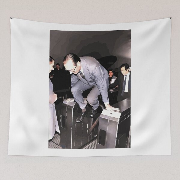 Artikelvorschau, Jacques Chirac Metro entworfen und verkauft von The Artwork.