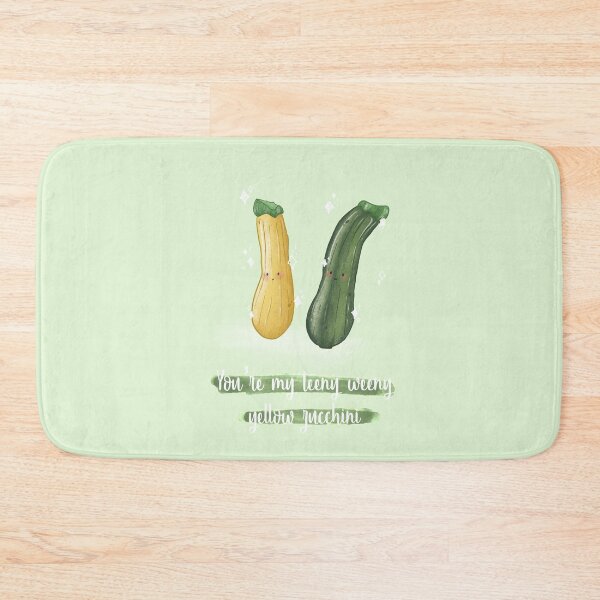 Item preview, You're my teeny weeny yellow zucchini pun card designed and sold by AliciaBarten.