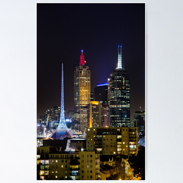 Item preview, Melbourne City Lights designed and sold by Nicole a Alley.
