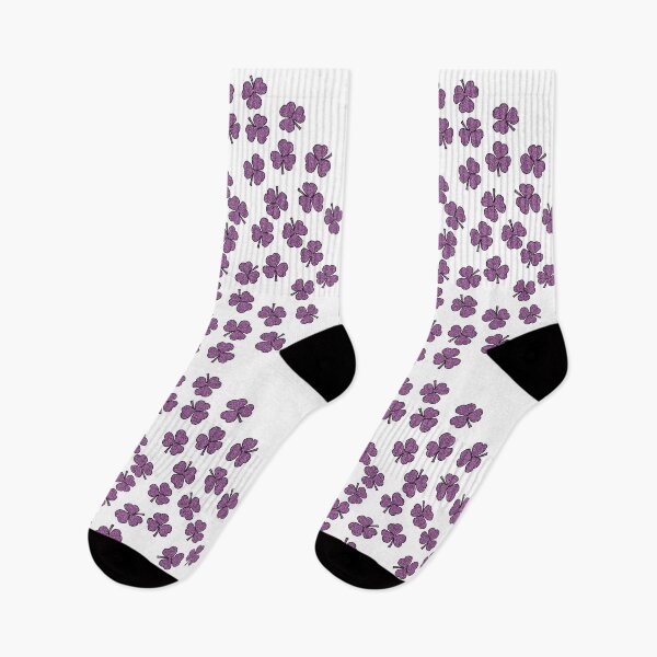 Item preview, Shamrocks Purple designed and sold by ellenhenry.