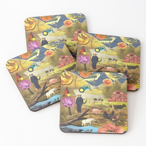 Item preview, Maine Collage Country Farm Surreal  designed and sold by SillaHoekstra.