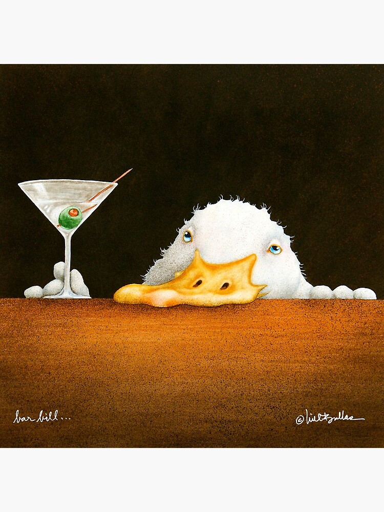 Will Bullas / art print / bar bill / duck by willbullas