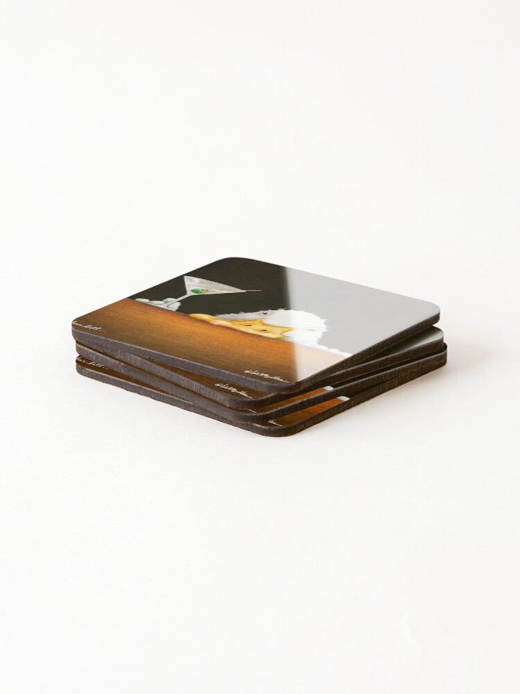 Alternate view of Will Bullas / art print / bar bill / duck Coasters (Set of 4)