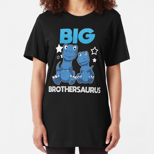 Soon To Be A Big Brother Gift Idea Raptor Dinosaur Kids T-Shirt Elder Sibling