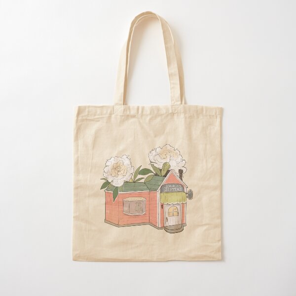 Able Sisters Flower Pot Cotton Tote Bag