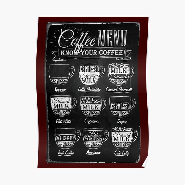 Café Café Café Póster