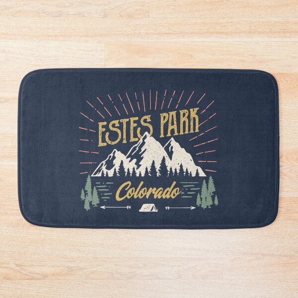 Item preview, Estes Park Colorado Mountain Design on Back designed and sold by Si Li.