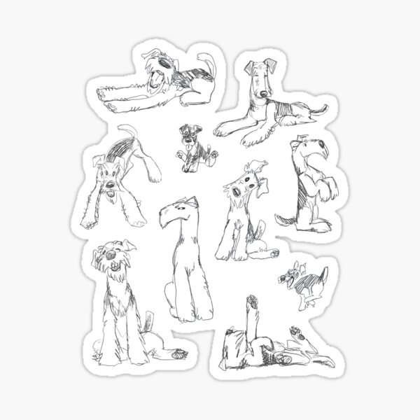 Item preview, Scribble Dogs designed and sold by KellyToon.