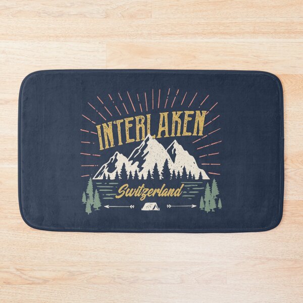 Item preview, Interlaken Switzerland Mountain Design on Back designed and sold by Si Li.