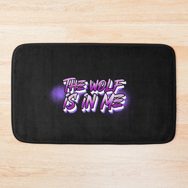 Item preview, Wolf Spirit Animal- The Wolf is in me- Typography  designed and sold by EvaWolf.