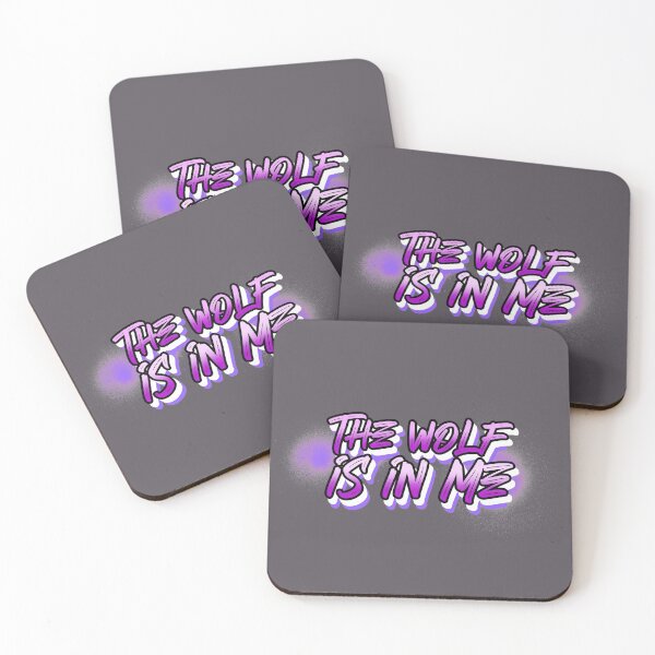 Item preview, Wolf Spirit Animal- The Wolf is in me- Typography  designed and sold by EvaWolf.