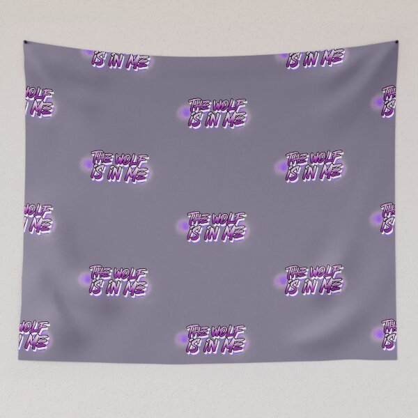 Item preview, Wolf Spirit Animal- The Wolf is in me- Typography  designed and sold by EvaWolf.