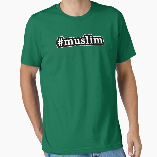 Item preview, Muslim - Hashtag - Black & White designed and sold by Graphix.