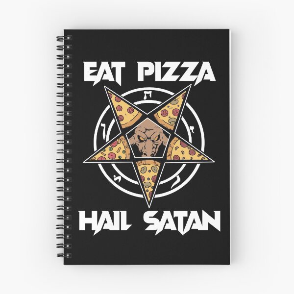 Item preview, Baphomet Gifts Women Pentagram Lucifer Eat Pizza Hail Satan designed and sold by DSWShirts.