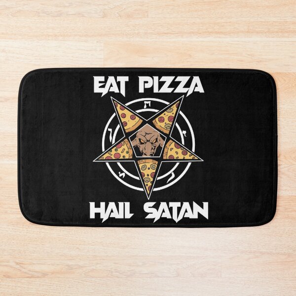 Item preview, Baphomet Gifts Women Pentagram Lucifer Eat Pizza Hail Satan designed and sold by DSWShirts.