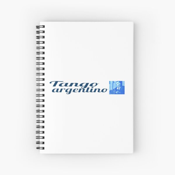 Argentinian tango Anibal Troilo Cuaderno de espiral