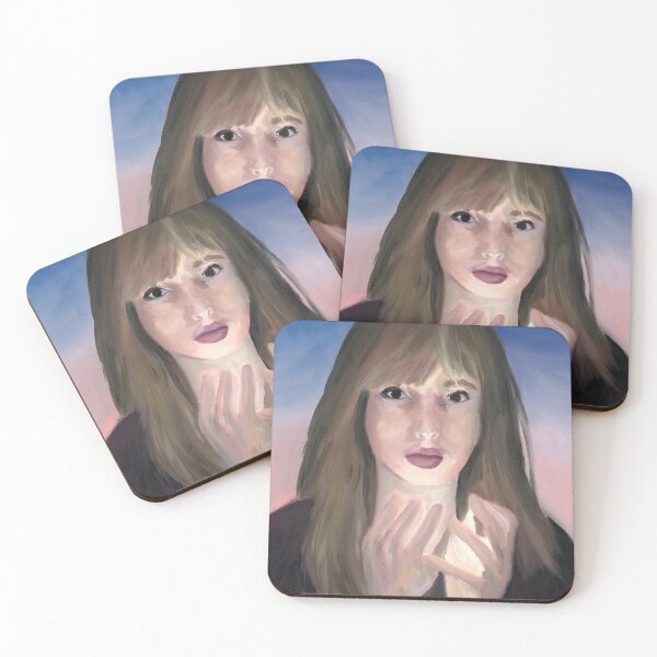 Item preview, Glowing Portrait Painting designed and sold by beparkerart.