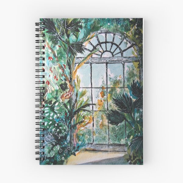 Item preview, Greenhouse watercolor designed and sold by Kuhtina.