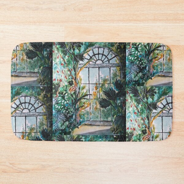 Item preview, Greenhouse watercolor designed and sold by Kuhtina.