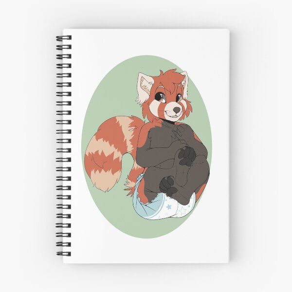 Aperçu de l'œuvre Babyfur panda rouge créée et vendue par Rileykit.