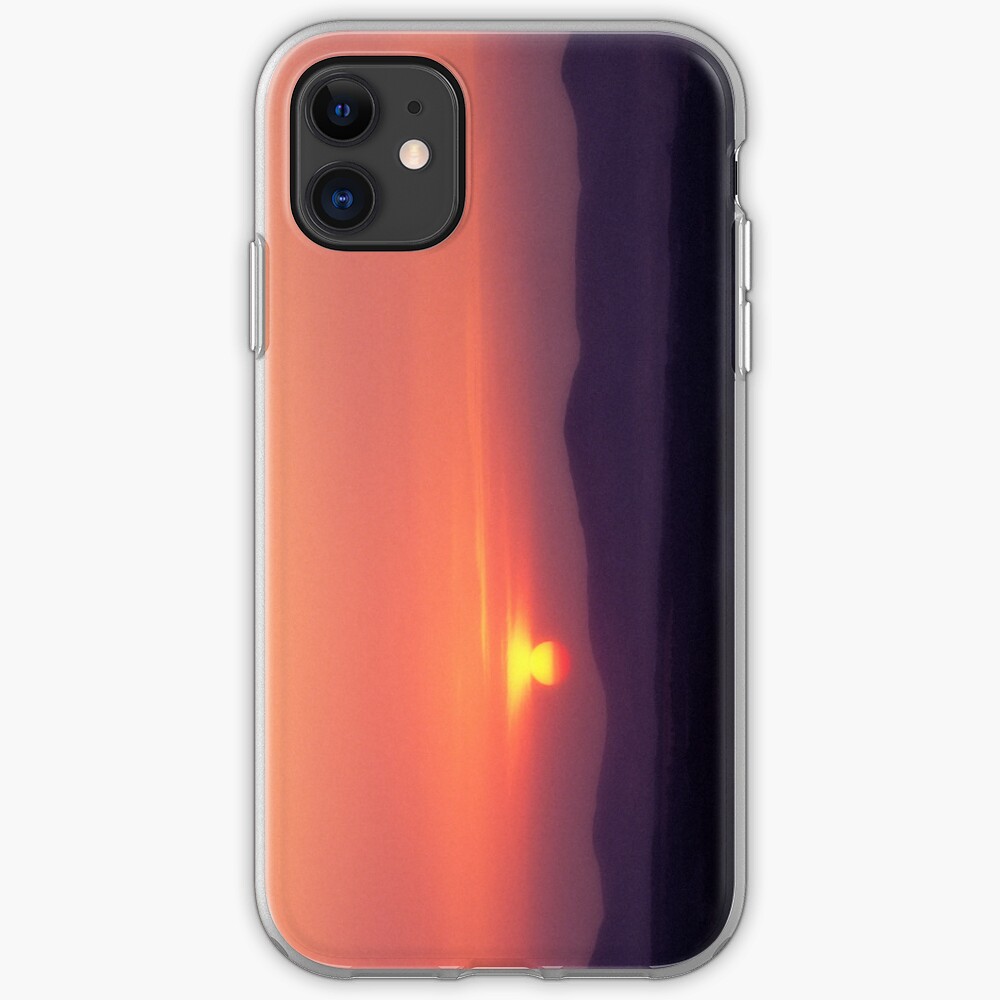 Moorfoot sunset iPhone Case & Cover