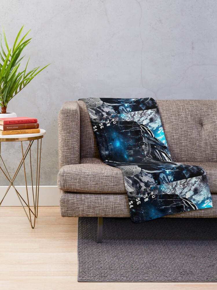 Alternate view of Metal Gear Solid Snake Throw Blanket