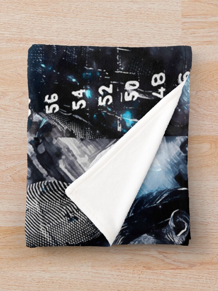 Alternate view of Metal Gear Solid Snake Throw Blanket