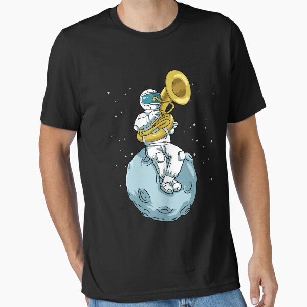 Item preview, Tuba Gift Kids Astronaut Marching Band Music Sousaphone designed and sold by DSWShirts.