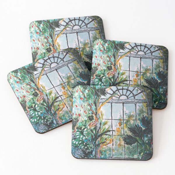 Item preview, Greenhouse watercolor designed and sold by Kuhtina.