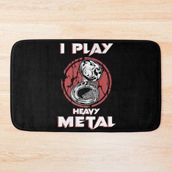 Item preview, Tuba Gifts I Play Heavy Metal Marching Band Music Sousaphone designed and sold by DSWShirts.