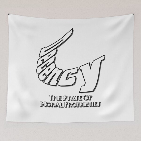 Item preview, Decency Typography Graphic Design designed and sold by Xzendor7 Digital Art Creations.