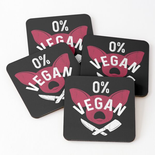 Item preview, Zero Percent Vegan Funny BBQ Carnivore Meat Eater Gift designed and sold by Kara515.