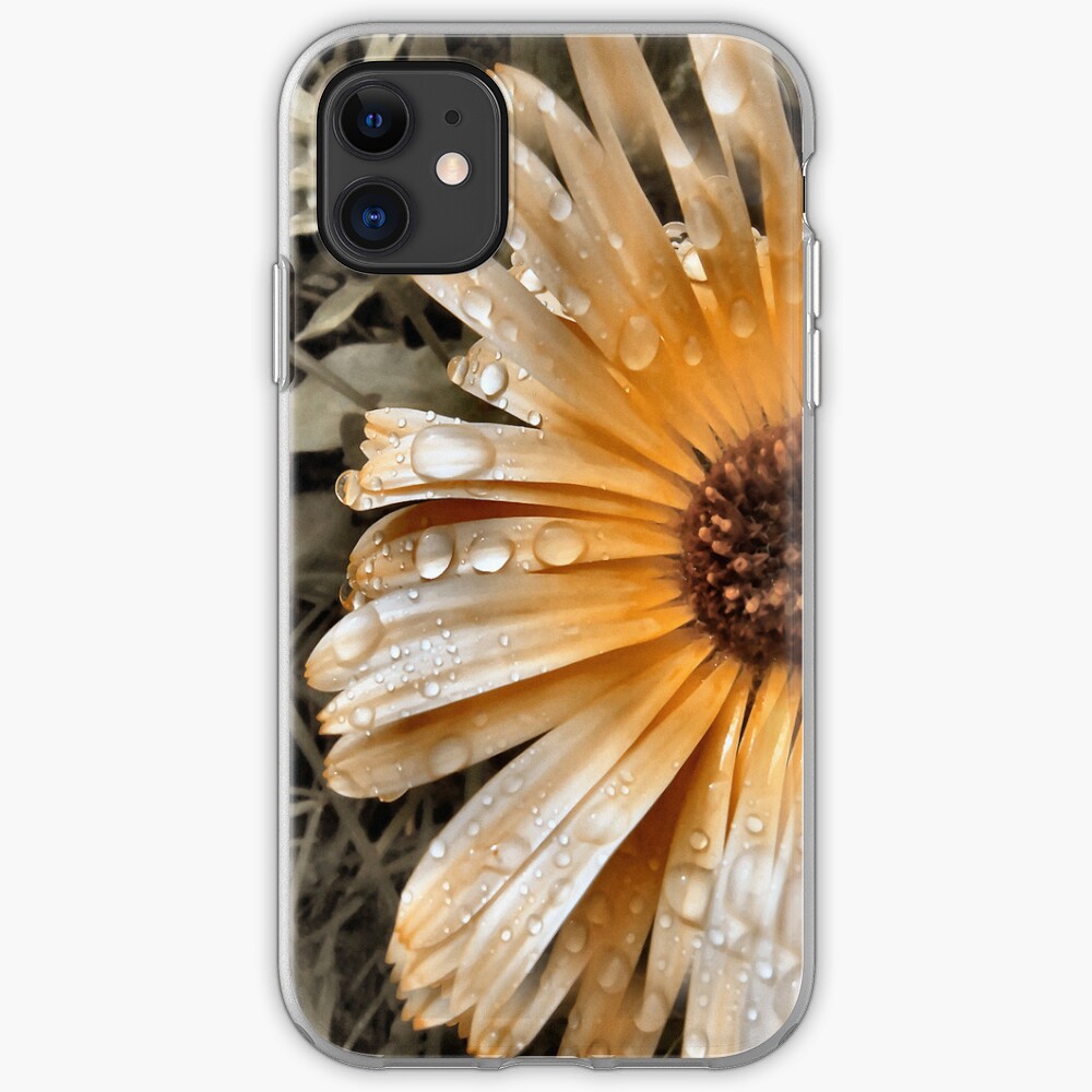 Raindrop Calendula iPhone Case & Cover