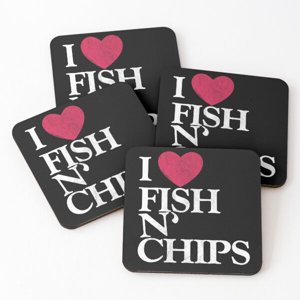 Item preview, I Love Fish and Chips designed and sold by Kara515.
