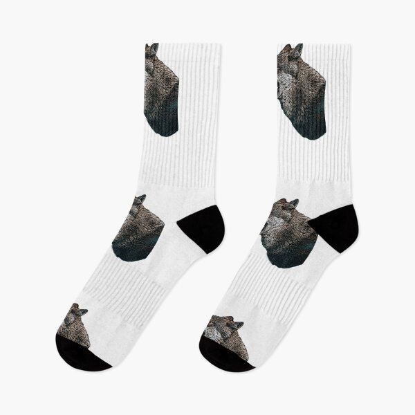 Item preview, Snarling Wolf Color Print  designed and sold by designsasstultd.