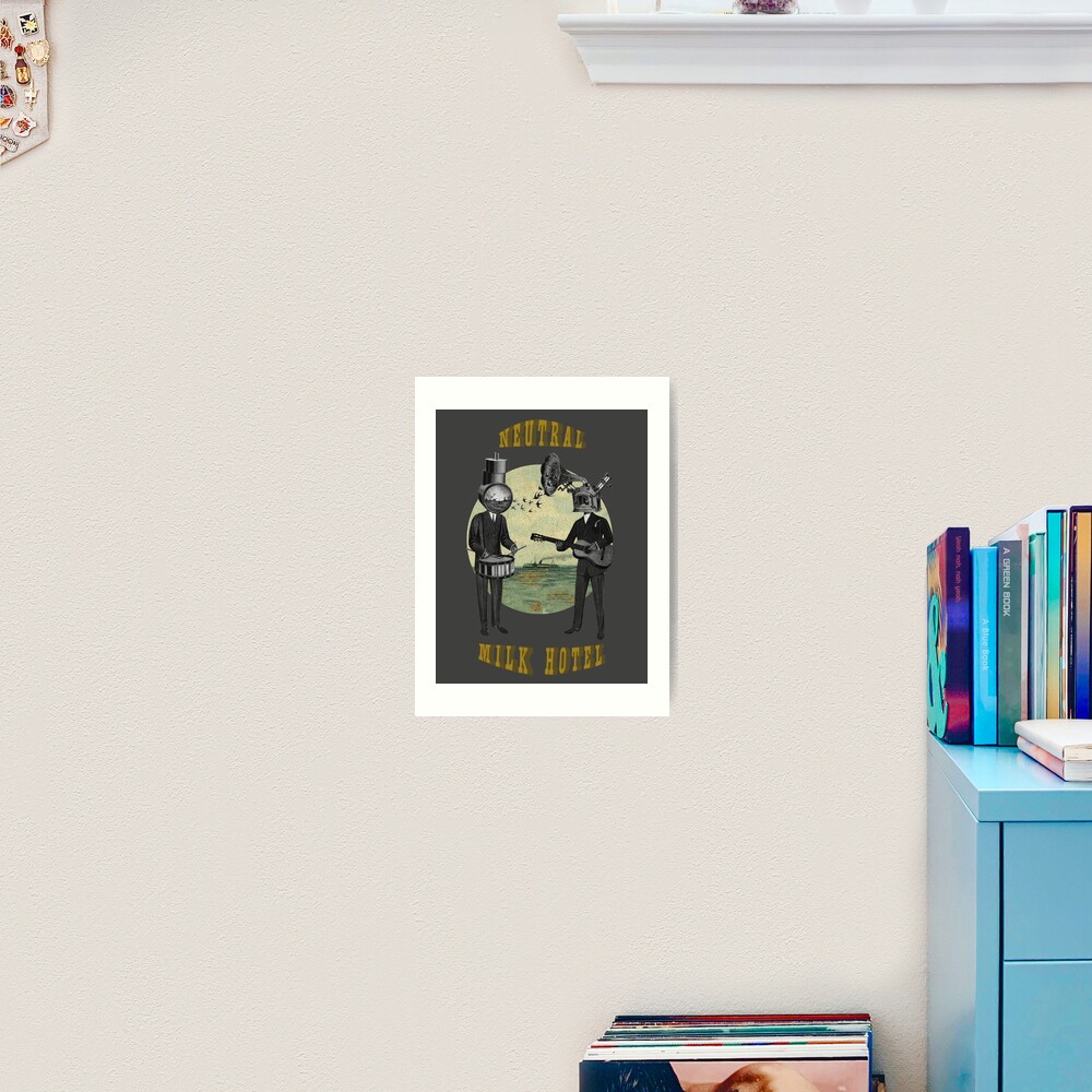 "Neutral Milk Hotel" Art Print by hom3land Redbubble