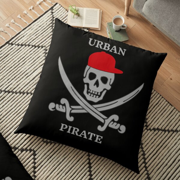 Urban Pirate Floor Pillow