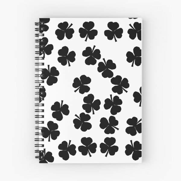 Item preview, Shamrocks Pattern Black designed and sold by ellenhenry.