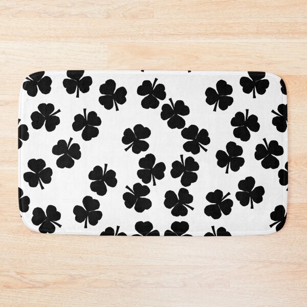 Item preview, Shamrocks Pattern Black designed and sold by ellenhenry.