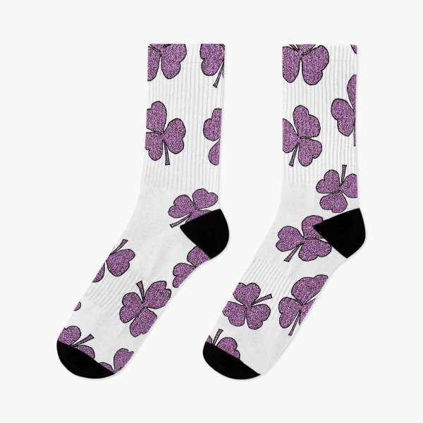 Item preview, Shamrocks Pattern Purple designed and sold by ellenhenry.