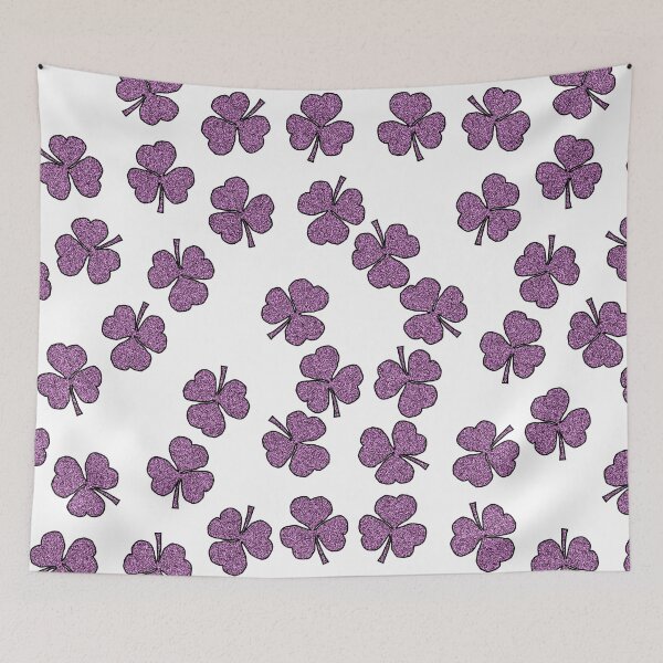 Item preview, Shamrocks Pattern Purple designed and sold by ellenhenry.
