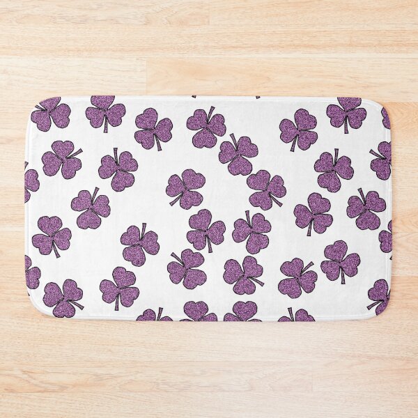 Item preview, Shamrocks Pattern Purple designed and sold by ellenhenry.