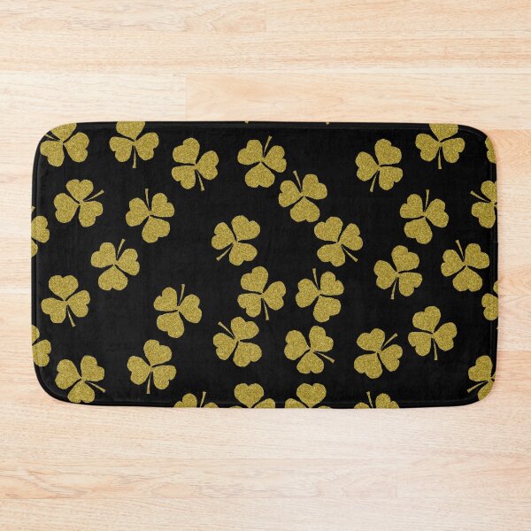 Item preview, Shamrocks Pattern Gold designed and sold by ellenhenry.