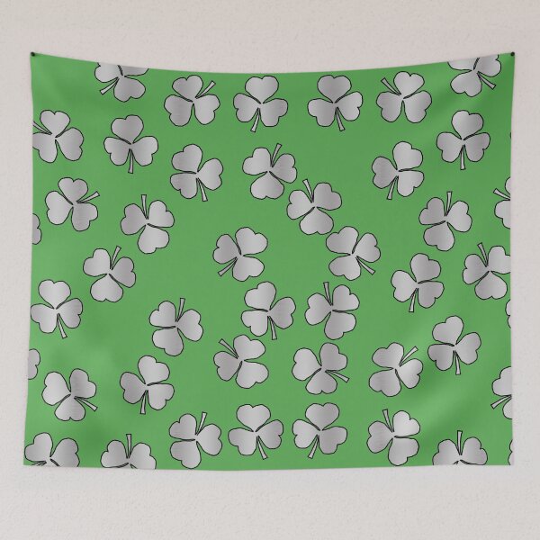 Item preview, Shamrocks Pattern Metal designed and sold by ellenhenry.